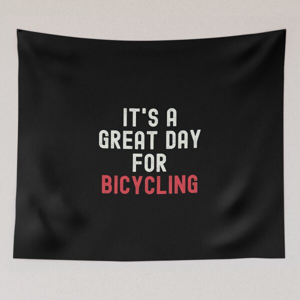 Item preview, It's a Great Day for Bicycling designed and sold by kindxinn.