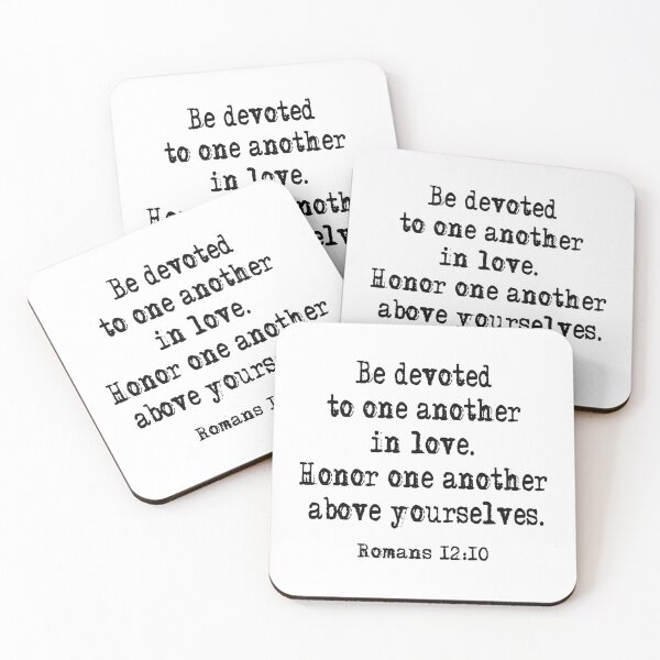 Item preview, Romans 12:10 bible verse designed and sold by czerinaart.