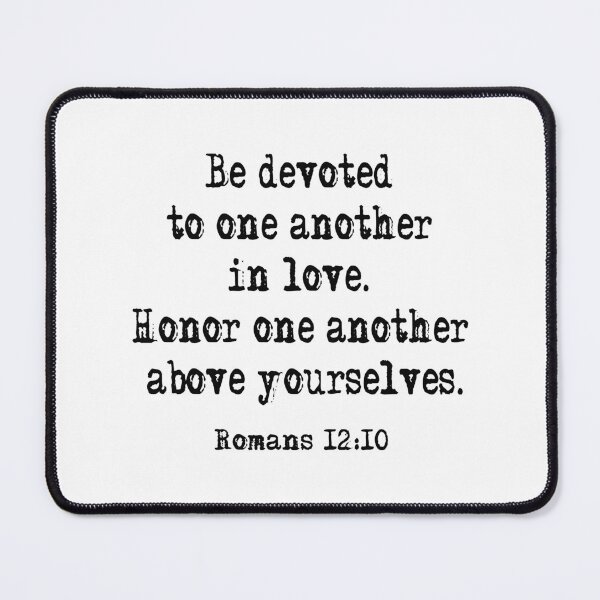 Item preview, Romans 12:10 bible verse designed and sold by czerinaart.