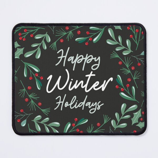 Item preview, Happy Winter Holidays designed and sold by Amine-Creation.