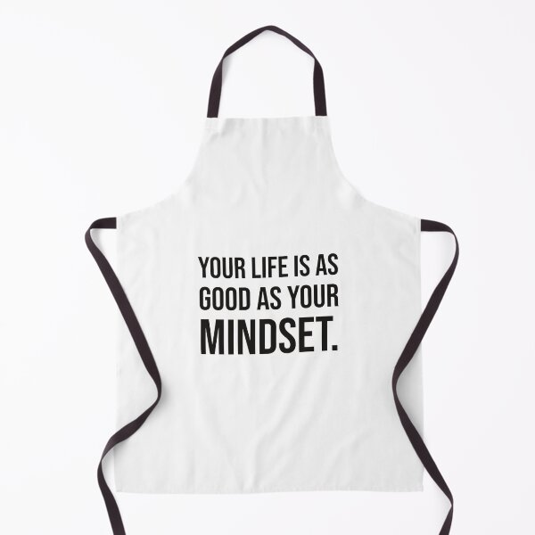Item preview, life is as good as your mindset - black text designed and sold by mikeldabbah.