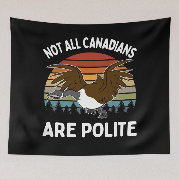 Item preview, Not All Canadians are Polite designed and sold by funnytshirtemp.