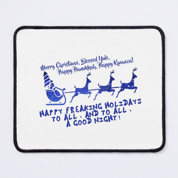 Item preview, Happy Freaking Holidays! designed and sold by NatLeBrunDesign.