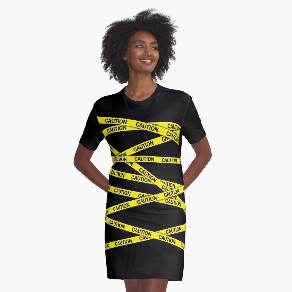 caution tape outfit