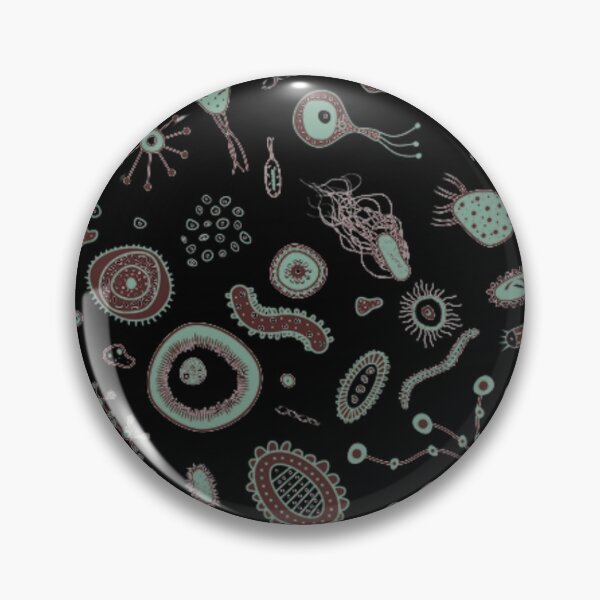 Item preview, Microbiology parasites molecular biology pattern designed and sold by MoPaws.