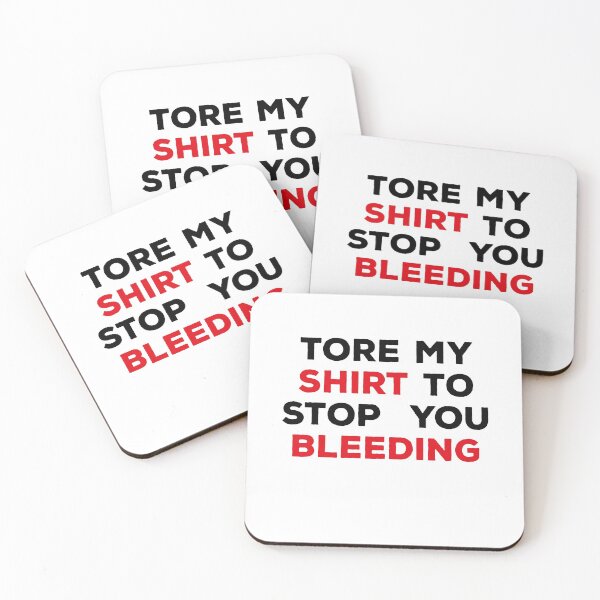 Item preview, Tore My Shirt To Stop You Bleeding designed and sold by ArteSilenziosa.
