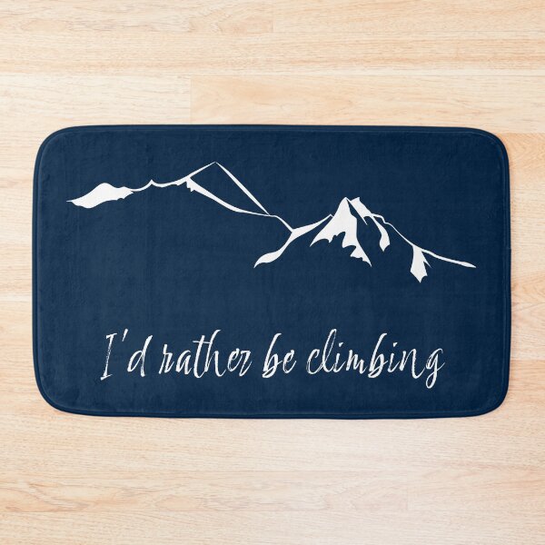 Item preview, I'd rather be climbing leewarddesign designed and sold by leewarddesign.