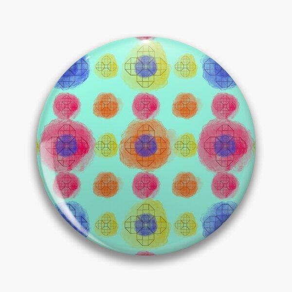 Item preview, octagon flowers l designed and sold by alexbairdart.