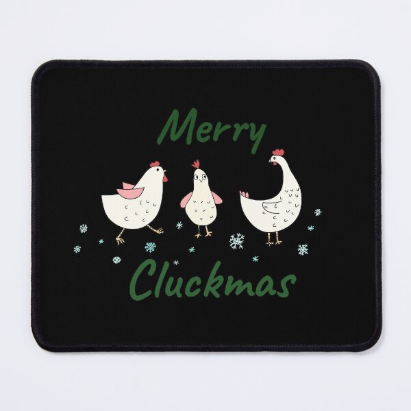 Item preview, Merry Cluckmas Chicken. Merry Christmas. designed and sold by IriArt-Designs.