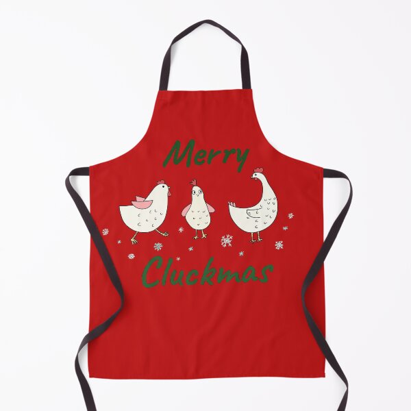 Item preview, Merry Cluckmas Chicken. Merry Christmas. designed and sold by IriArt-Designs.