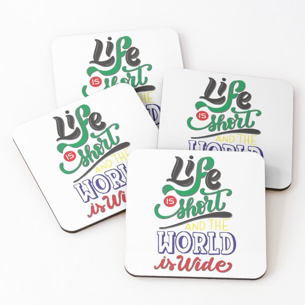 Item preview, Life is short and the world is wide designed and sold by bhavdip.