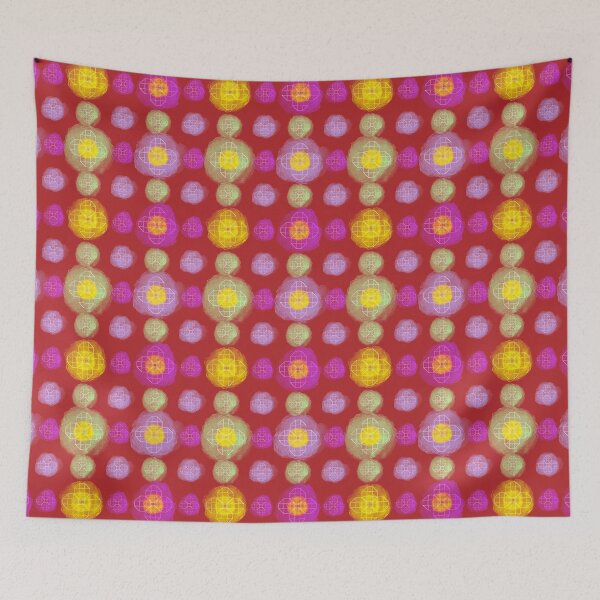 Item preview, octagon flowers lI designed and sold by alexbairdart.