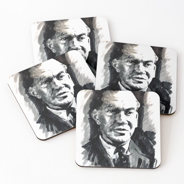 Item preview, Graham Greene Pen & Ink Illustration  designed and sold by BuyIrishArt.