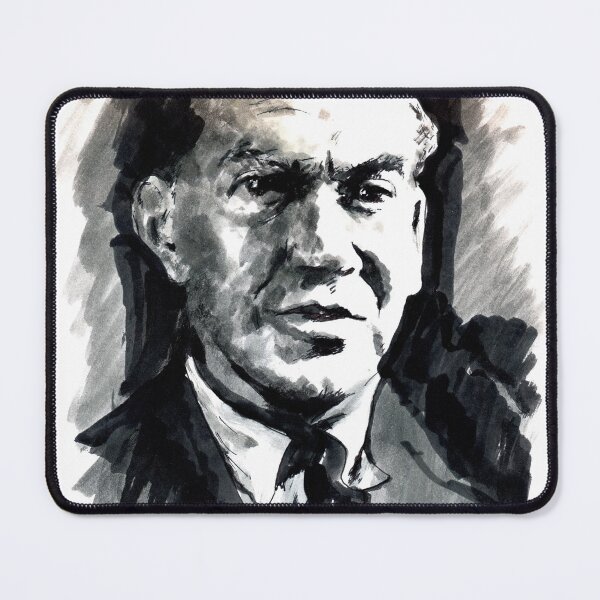 Item preview, Graham Greene Pen & Ink Illustration  designed and sold by BuyIrishArt.