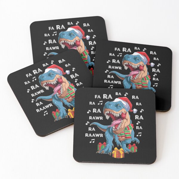 Item preview, Fa Ra Rawr Singing Santasaurus Rex Funny Christmas  designed and sold by GravitiTees.
