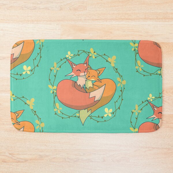 Item preview, foxes in love designed and sold by ForTheFrogWar.