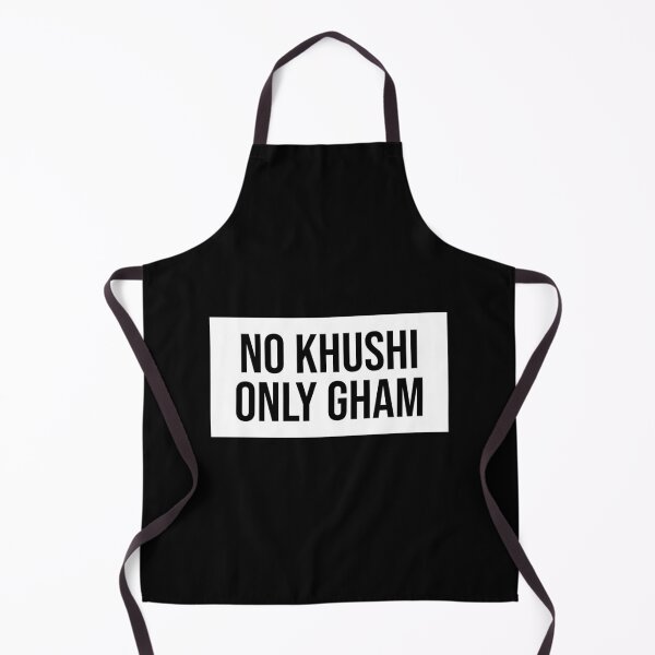 Item preview, No Khushi Only Gham Sarcastic designed and sold by Sour Soul.