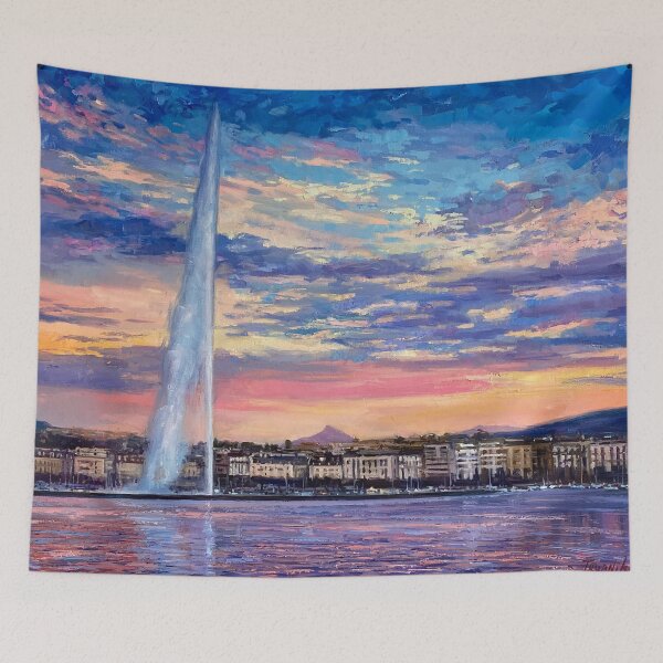 Item preview, Geneva Jet d'Eau | designed and sold by PrintShopGeneva.