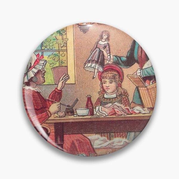 Item preview, Visit at the doll makers old drawing from a Christmas card designed and sold by Lady-Frost.
