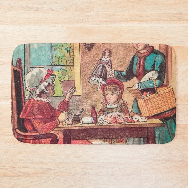 Item preview, Visit at the doll makers old drawing from a Christmas card designed and sold by Lady-Frost.