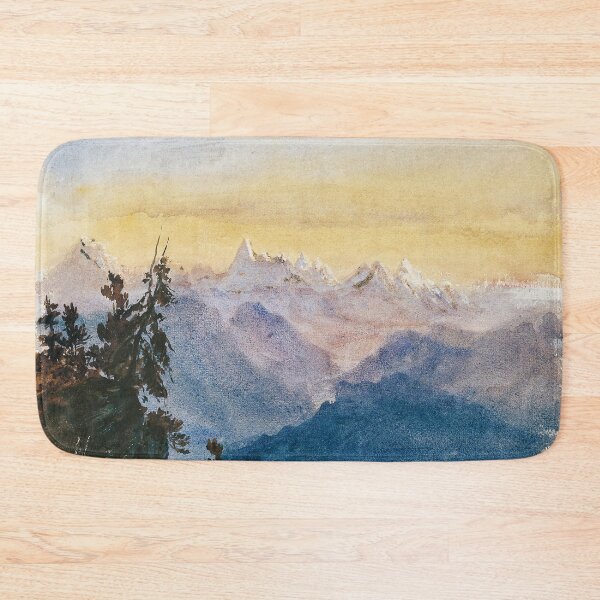 Item preview, Watercolor Painting View from Mount Pilatus (1870) by John Singer Sargent designed and sold by Designedbysm.