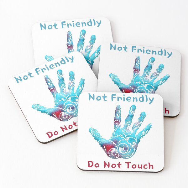 Item preview, HNsp Not Friendly Do Not Touch #2 designed and sold by HNature.