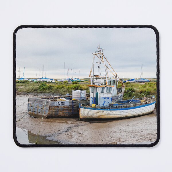 Item preview, Brancaster Staithe Fishing Boats at Low Tide designed and sold by Graham Prentice.