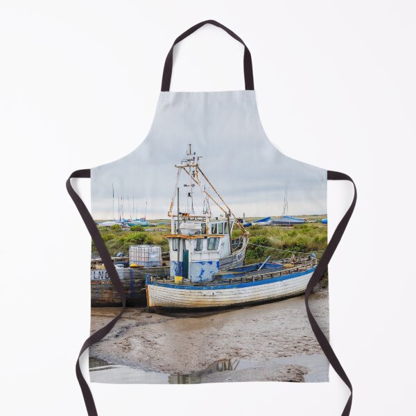 Item preview, Brancaster Staithe Fishing Boats at Low Tide designed and sold by Graham Prentice.