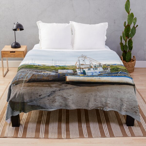 Item preview, Brancaster Staithe Fishing Boats at Low Tide designed and sold by Graham Prentice.