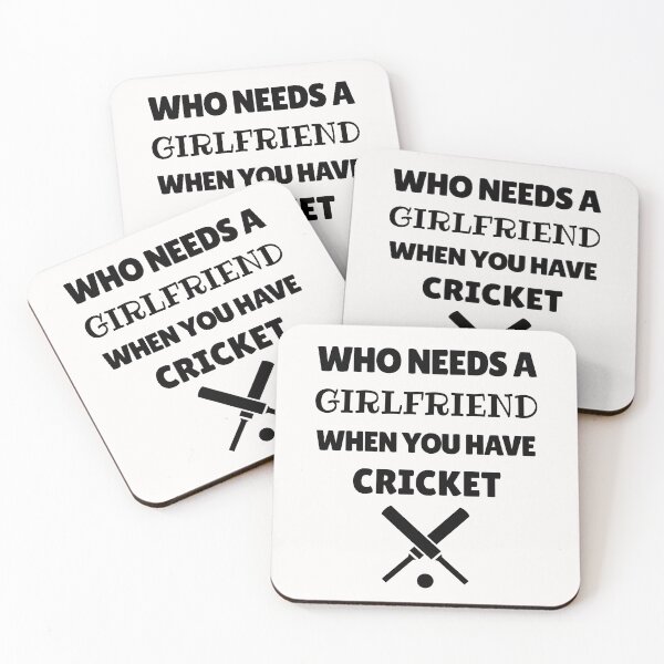 Item preview, Who needs a girlfriend when you have cricket designed and sold by TheGreenGoat.