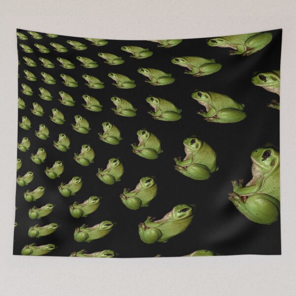 Item preview, Green Frogs Unite designed and sold by Geoff Treagus.