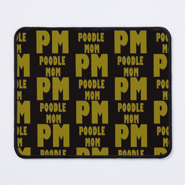Item preview, POODLE MOM TSHIRT designed and sold by GOLDFAMILYSHOP.