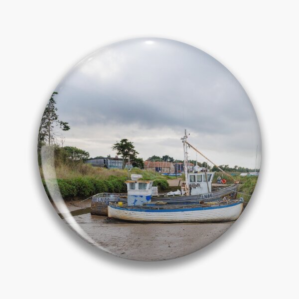 Item preview, Brancaster Staithe Fishing Boats at Low Tide designed and sold by Graham Prentice.