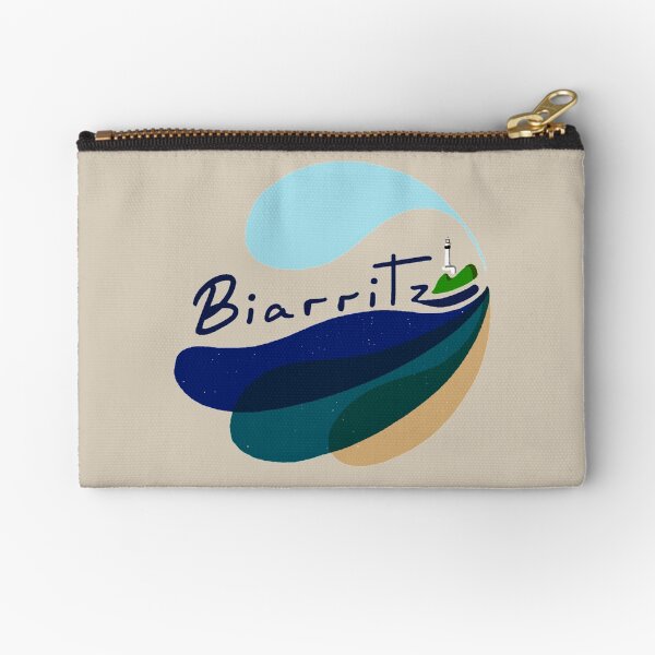Logotipo de Biarritz | Playa del Miramar | País Vasco Bolsos de mano
