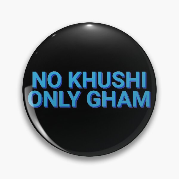 Item preview, No Khushi Only Gham Bollywood designed and sold by Sour Soul.