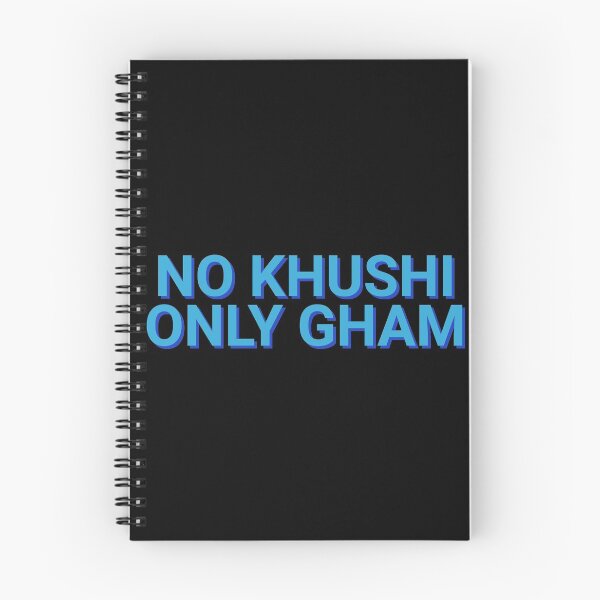 Item preview, No Khushi Only Gham Bollywood designed and sold by Sour Soul.
