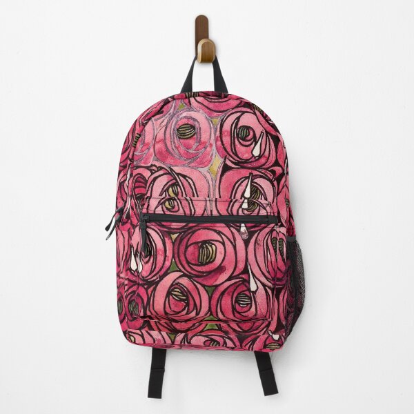 Item preview, PINK ROSES AND TEARDROPS Art Nouveau Floral designed and sold by BulganLumini.