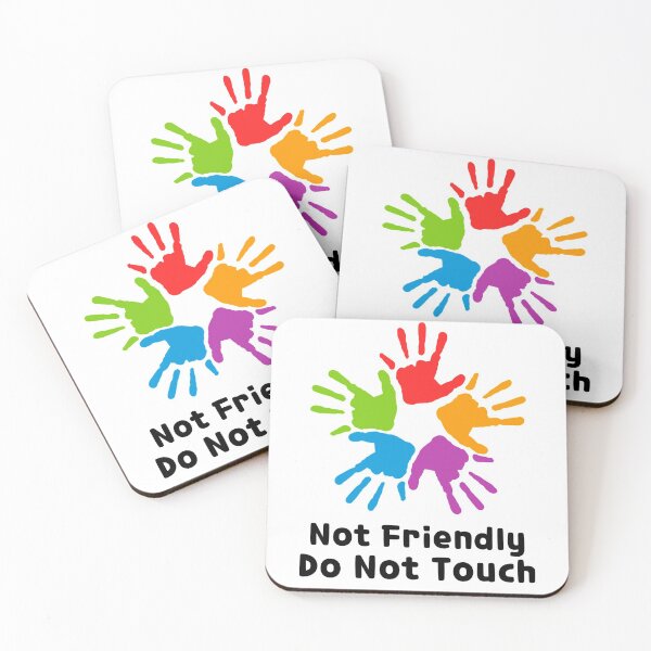 Item preview, HNsp Not Friendly Do Not Touch #5 designed and sold by HNature.