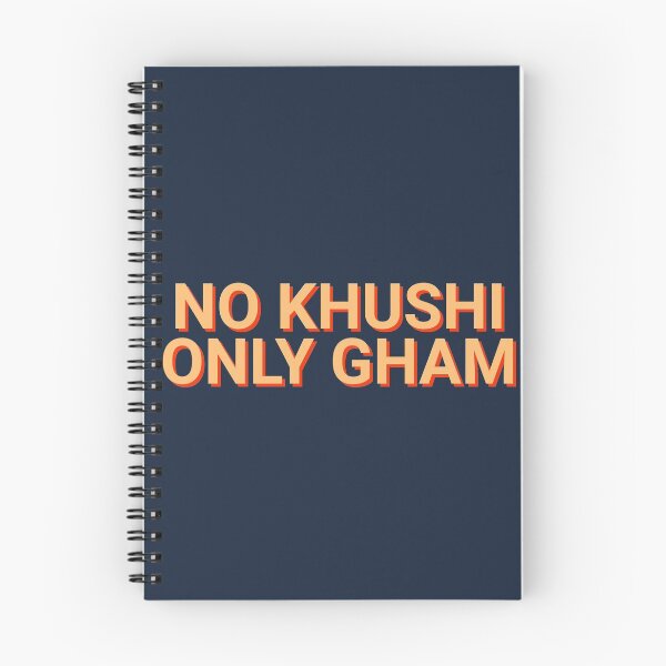 Item preview, No Khushi Only Gham Desi designed and sold by Sour Soul.