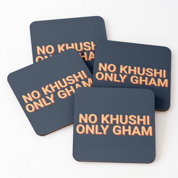 Item preview, No Khushi Only Gham Desi designed and sold by Sour Soul.