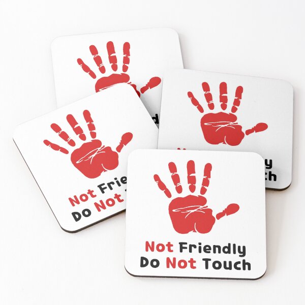 Item preview, HNsp Not Friendly Do Not Touch #6 designed and sold by HNature.