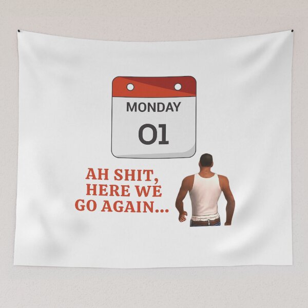 Item preview, Ah Shit, Here We Go Again (Sixth Edition): designed and sold by TheShahinDesign.