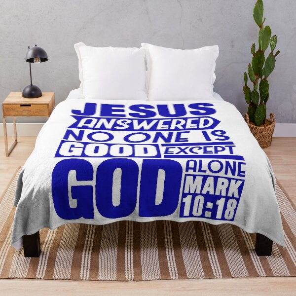 Item preview, Mark 10:18 God alone designed and sold by plushism.