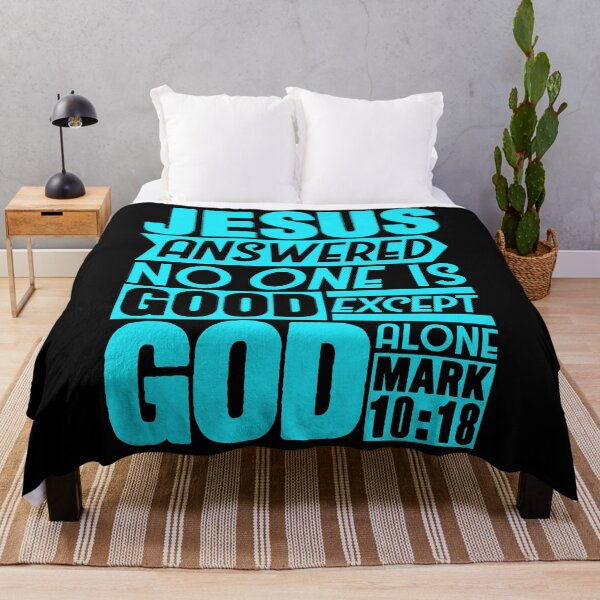 Item preview, Mark 10:18 God alone designed and sold by plushism.
