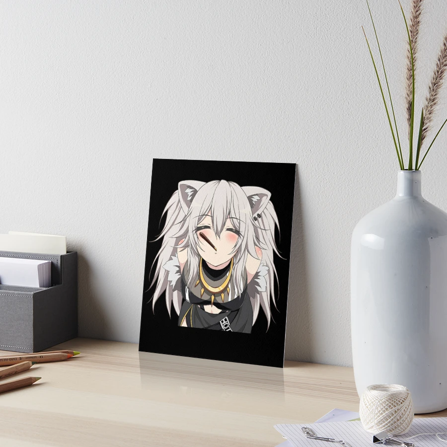 shishiro botan Vtuber hololive candy Art Board Print for Sale by