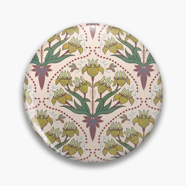 Item preview, Yellow lilies on cream designed and sold by Andrea Snuggs.