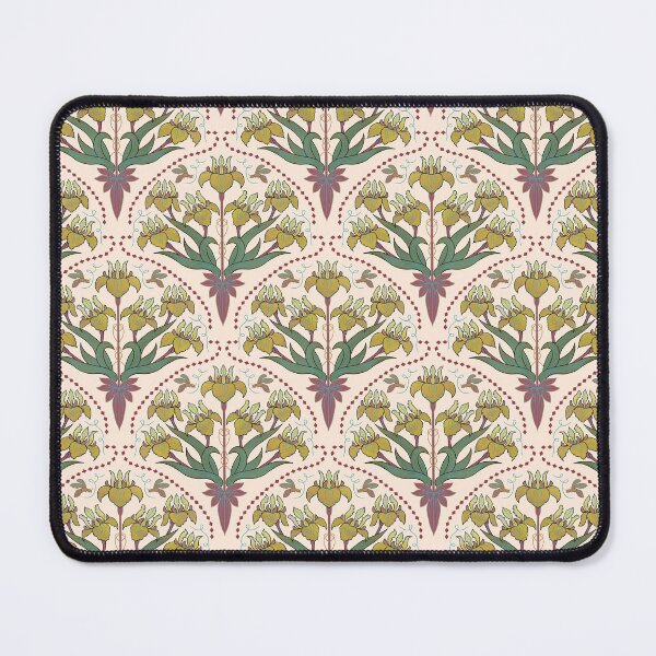 Item preview, Yellow lilies on cream designed and sold by Andrea Snuggs.