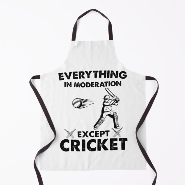 Item preview, Everything In Moderation Except Cricket designed and sold by BraaiNinjaz.