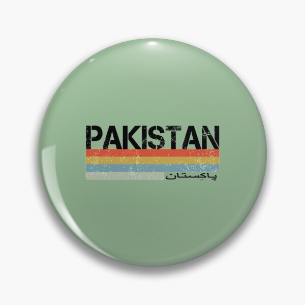 Artikelvorschau, Pakistan Arabisch Vintage Retro Streifen Produkt entworfen und verkauft von BraaiNinjaz.