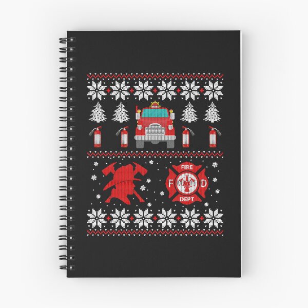 Item preview, Firemen Firefighter Christmas Ugly Xmas Sweater designed and sold by Oscar123412.